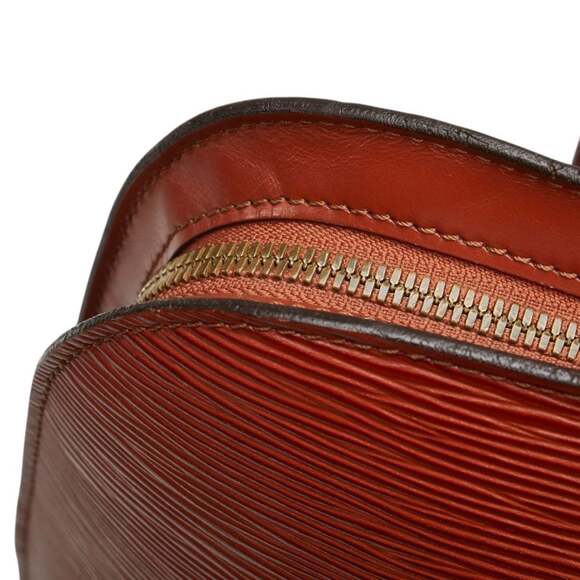 LOUIS VUITTON Authentic Brown Leather Shoulder Bag main image 7